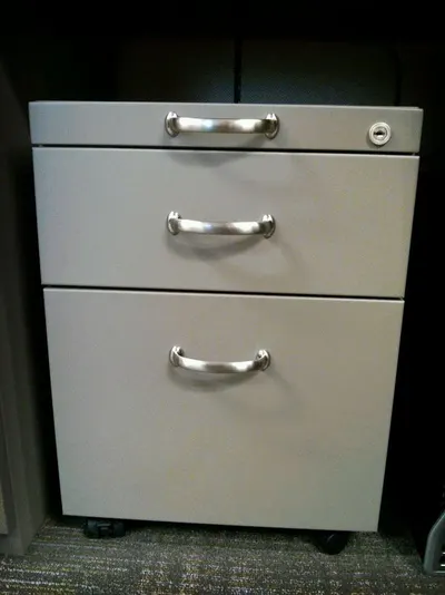 Fire rated filing cabinet