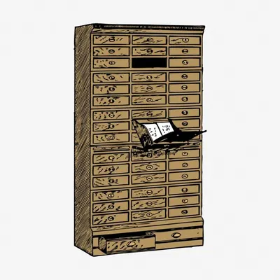 12 Drawers CD Rack