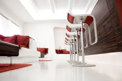 Modern High Bar Chair by Reldor Lifestyles