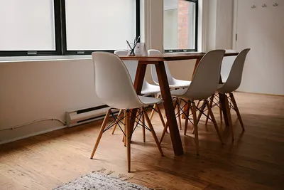 Wheel Dining Table With Chairs