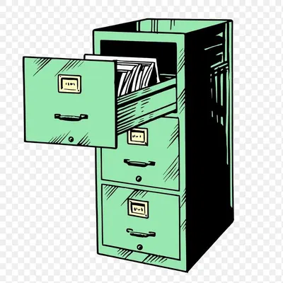 Vertical filing cabinets