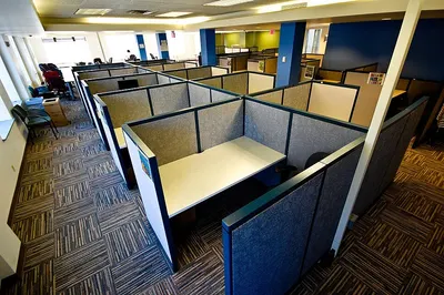 Athens double glass office partition