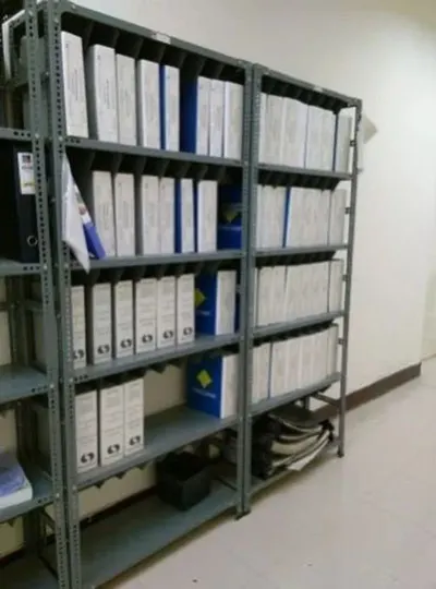 Galvanize Archive Shelves by Bms Di Ticaret