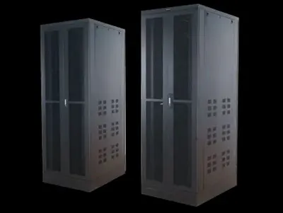 Wall mounted network cabinet