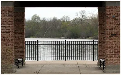 Deluxe vertical standards swing gate with newest