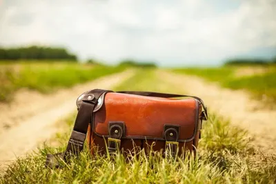 Full Grain Leather Shoulder Briefcase