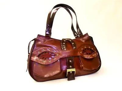 Women's Decorative Laser Cut Purse Handbag