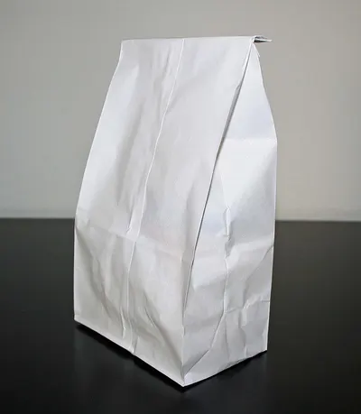 Flat Bottom Zipper Valve Bag by Happybox Limited