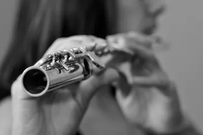 Wooden Carved Flute
