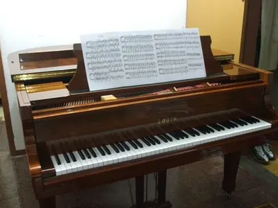 Piano surface laminate flooring
