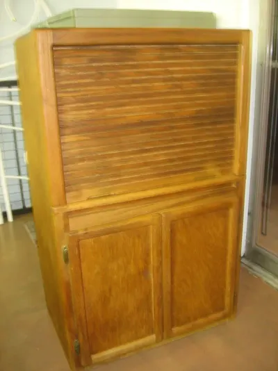 Wooden Cabinet 2 Door 2 Dwr