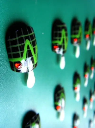 Designer nail tips