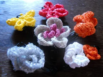 Wool Flowers