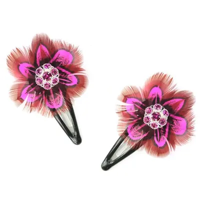Red Roses Flower Hair Accessories