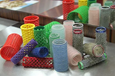 Metal Mesh Pen Pencil Holders Tubler