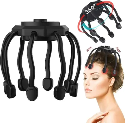 2022 Wholesale Electric Silicone Scalp Massager