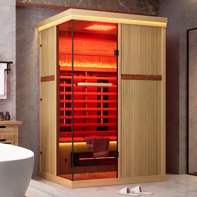 Newest Wooden Far Infrared Sauna Room Indoor