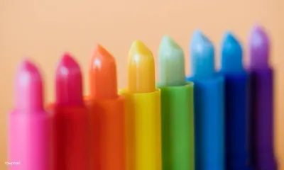 Wax crayons