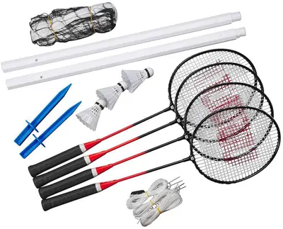 JM JOJOMART BD-110 Badminton Kit (2BD+3SH+1C) by Sikhan International Pvt Ltd