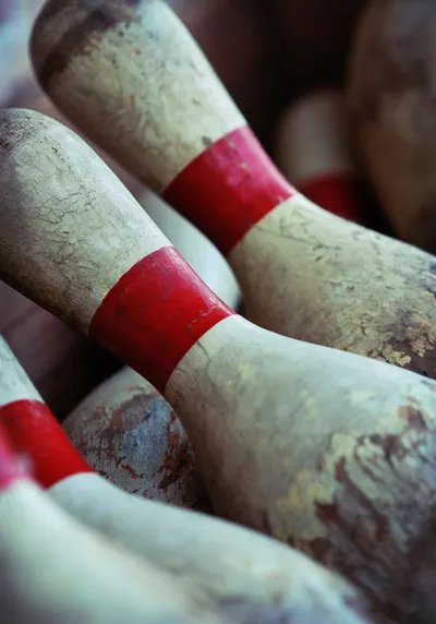 7" Red-Grey Striped Paint Roller