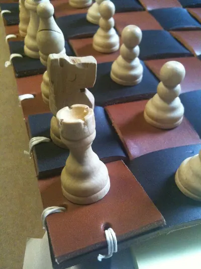Wooden chess