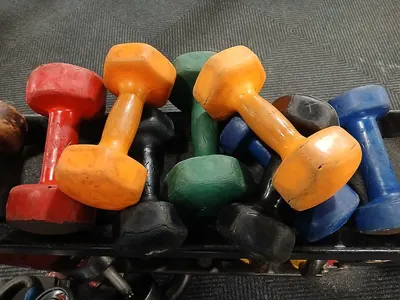 Hex Dumbbell by Stars Flashing Construction Material Co., Ltd.