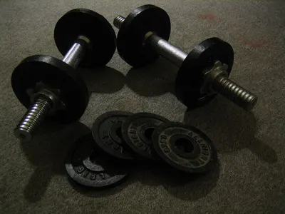 Chrome Dumbbells