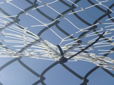 Chain link fence