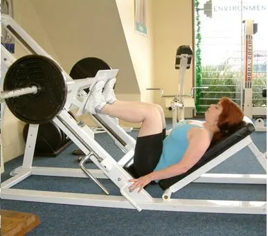 Fitness equipment-leg press
