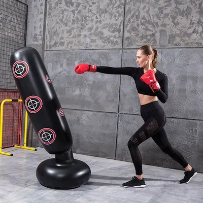 Adjustable Boxing Dummy by Xiamen Yongxin Li Sporting Co, . Ltd.