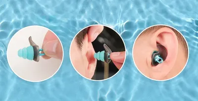 Silicone rubber earplug sets