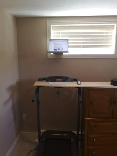 Tv stand with bracket