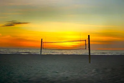 Volley Balls Net Four Sides
