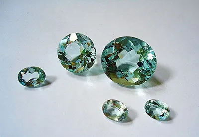 Aquamarine Semi Precious Gems