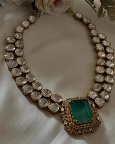Ethnic Jewellery Necklace Geometric Style