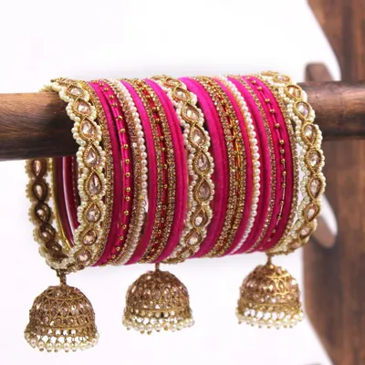 Silk Thread Jewellery by Halvadiya Handmade Creation