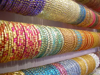 Golden Zari Threads