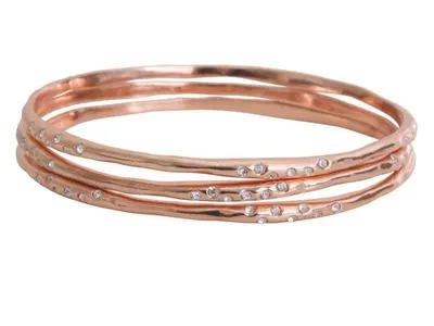 Herringbone diamond bracelet by Dongguan Jinrong Jewelry Co., Ltd