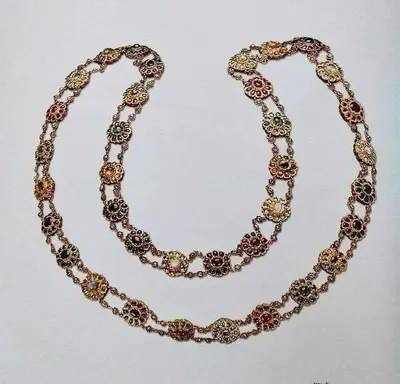Crystal Jewelry 925 Sterling Silver Plated Chain