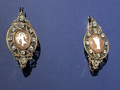 Brass Earring