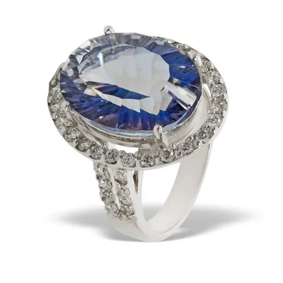 Sapphire 925 Sterling Silver Women Jewelry