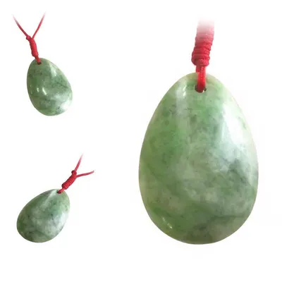 Tulsi Mala Green Onyx Chunks Tulsi Pendant by Namya Artzy Private Limited