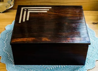 Wooden Jewelry Keepsake Box