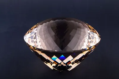 Crystal golden golf ball