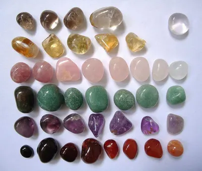 Natural Crystal Stone Multi Colour