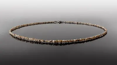 3-4mm Off-round Freshwater Pearl Necklace