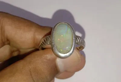 German silver ring