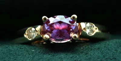 925 Sterling Silver Exquisite Unique Ring Mounting can fit a 14.0×10.0mm Oval Cut center stone, accented with small Zircons. - Image 7