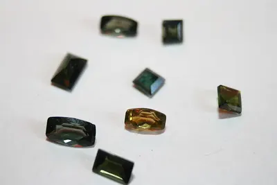 Color cz fancy cut