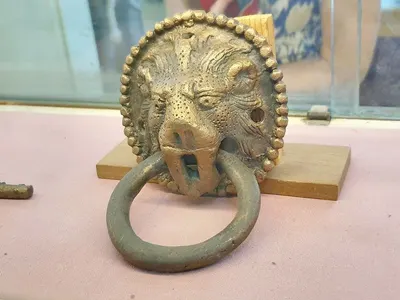 Brass Glass Antic Type